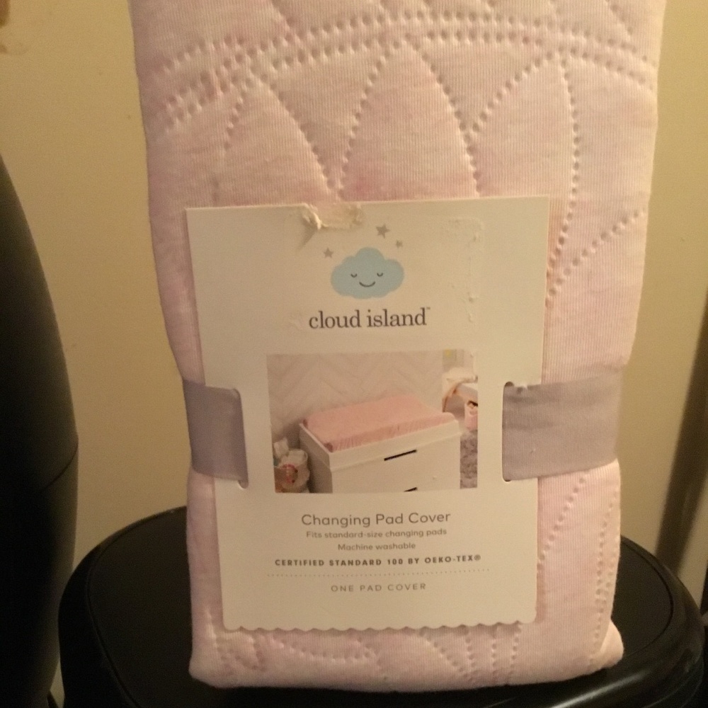 New cloud island  changing pad cover